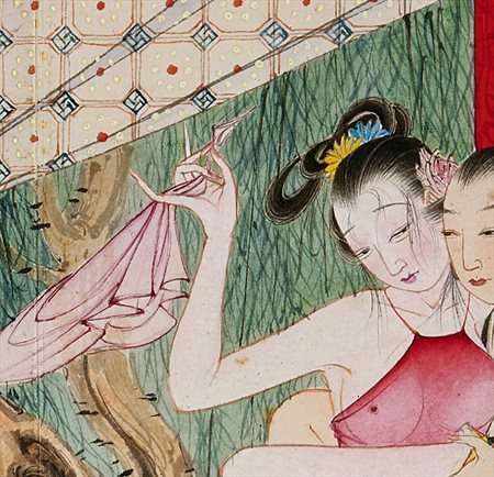 休宁-迫于无奈胡也佛画出《金瓶梅秘戏图》，却因此成名，其绘画价值不可估量